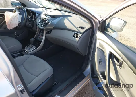 2013 Hyundai Elantra Gls z USA, uszkodzony, nr VIN KMHDH4AEXDU657765